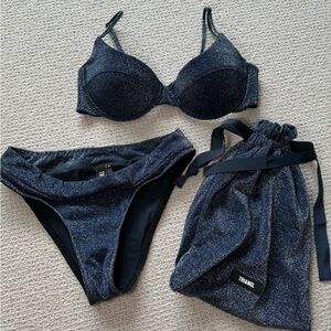 Triangl Midnight Blue Bikini Set